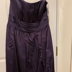 David’s Bridal Strapless Dress, new